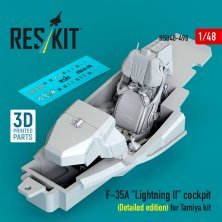 1/48 F-35A lightning II Cockpit - detailed edition - for Tamiya