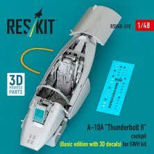 1/48 A-10A Thunderbolt II cockpit Basic ed.for GWH