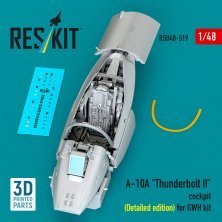 1/48 A-10A Thunderbolt II cockpit Detailed for GWH