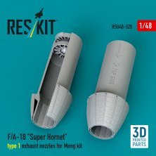 ResKit RSU480520 Tuy�res F/A-18 Super Hornet 1/48