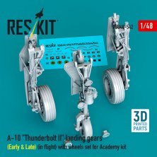 1/48 A-10 landing gears early & late for Academy