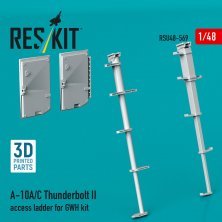 Reskit 1/48 A-10A/C Thunderbolt II Access Ladder for GWH