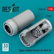 1/48 Jaguar exhaust nozzles for Airfix