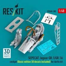 ResKit 1/48 Jaguar GR.1/GR.1A Cockpit BASIC Airfix ResKit 1/48 Jaguar GR.1/GR.1A Cockpit BASIC Airfix