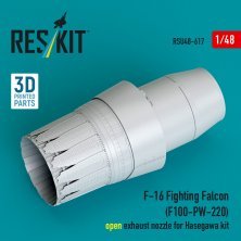 Reskit 1/48 F-16 Fighting Falcon F100-PW-220 Tuy�re Hasegawa