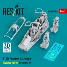 RESKIT 1/48 Cockpit d�taill� F-4B Phantom II pour Tamiya