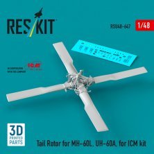 RESKIT Heckrotor 1/48 MH-60L UH-60A ICM RESKIT Heckrotor 1/48 MH-60L UH-60A ICM