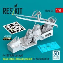 ResKit Cockpit F-16I Sufa 1/48 �dition Basic Kinetic