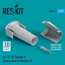 1/72 A-7 Corsair II exhaust nozzle