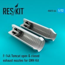1/72 F-14A Tomcat open & closed exhaust nozzles