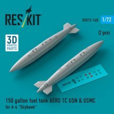 1/72 150 gallon fuel tank AERO 1C USN & USMC
