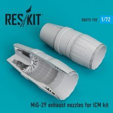 1/72 MiG-29 exhaust nozzles