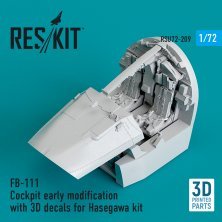 1/72 General-Dynamics FB-111 Cockpit early for Hasegawa