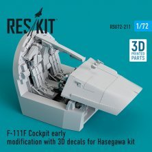 1/72 General-Dynamics F-111F Cockpit early for Hasegawa