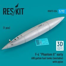 1/72 F-4 Phantom II early 600 gallon fuel tanks