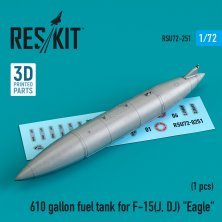 1/72 610 gallon fuel tank for F-15J, DJ Eagle