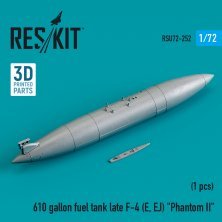 1/72 610 gallon fuel tank late McDonnell F-4E/F-4EJ Phantom
