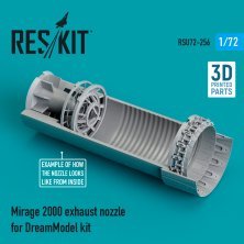 1/72 Dassault-Mirage 2000 exhaust nozzle for Dream Model