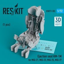 1/72 Ejection seat KM-1M for MiG-21/23/25/27 1 pc.