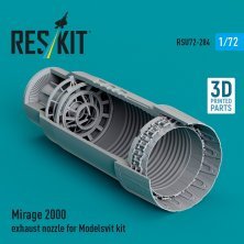 1/72 Mirage 2000 exhaust nozzle for Modelsvit