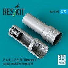 1/72 F-4 E, J, F, G, S Phantom II exhaust nozzles