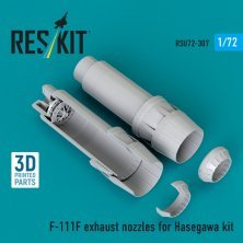ResKit Triebwerksdüsen F-111F 1/72 für Hasegawa ResKit Triebwerksdüsen F-111F 1/72 für Hasegawa
