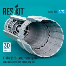 ResKit RSU720312 Tuy�re F-104S/F-104G Starfighter 1/72