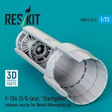 1/72 F-104 S/G late exhaust nozzle for Revell/MONO