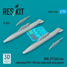 Reskit 1/72 MiG-29 Fulcrum R�servoirs PTB-1150