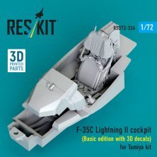 Reskit Cockpit F-35C Lightning II Basic 1/72 Tamiya