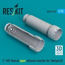 Reskit Tuy�res ouvertes F-14D Tomcat 1/72 pour Tamiya