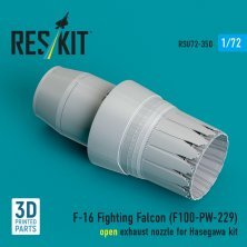 ResKit 1/72 Tuy�re F100-PW-229 F-16 Hasegawa