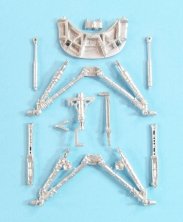 1/48 General-Dynamics F-16XL Experimental Fighter Landing Gear