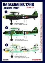Sabrekit Hs-126 Eastern Front 1/72 pour Airfix Italeri Sabrekit Hs-126 Eastern Front 1/72 pour Airfix Italeri