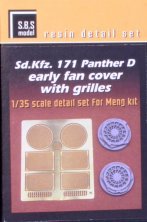 1/35 Sd.Kfz.171 Panther D early fan cover with grills