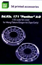 1/35 Sd.Kfz. 171 Panther A-D fan cover early