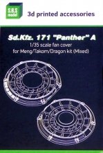 1/35 Sd.Kfz. 171 Panther A fan cover mixed