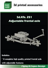 1/35 Sd.Kfz.251 Adjustable frontal axle