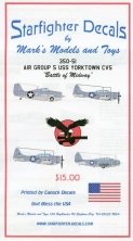 1/350 Air Group 5 USS Yorktown CV5 Battle of Midway. Set contain
