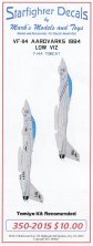 1/350 Markings for 18 Low Viz aircraft from VF-114