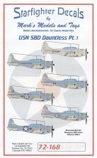 1/72 Usn Sbd Dauntless Pt.1