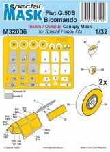 1/32 Mask Fiat G.50B Bicomando