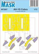 1/72 Mask for AH-1G Cobra