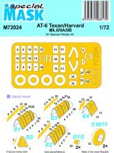 1/72 Mask for AT-6 Texan / Harvard Mk.II/IIA/IIB