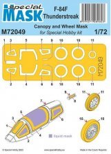 1/72 Mask for F-84F Thunderstreak for Special Hobby