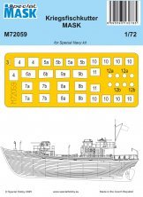 1/72 Mask for Kriegsfischkutter SP.NAVY