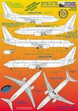 Skyline 1/144 Boeing 737NG -600 � -900 D�calcomanies