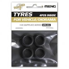 1/35 Tyres for Vehicle/Diorama(4pcs)