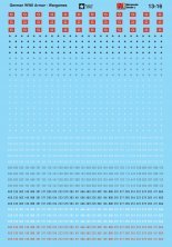 1/285 German War Games Armour Insignia