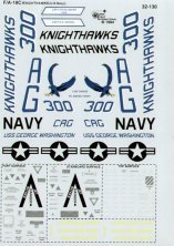 Superscale 1/32 McDonnell-Douglas F/A-18C Knighthawks